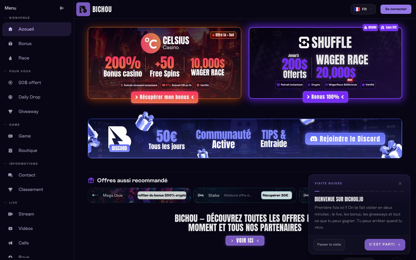 Bichou community website